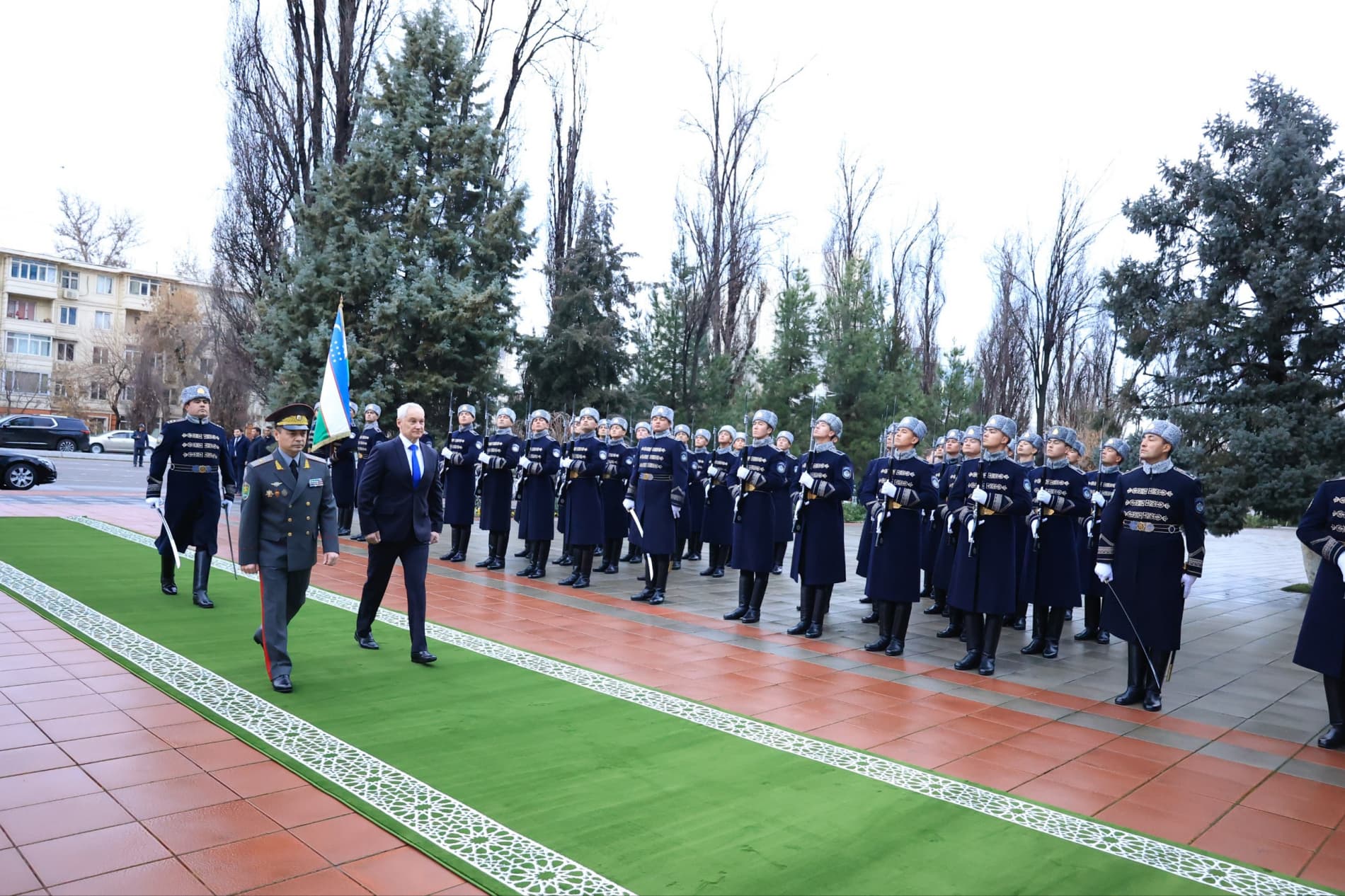 Военная делегация Российской Федерации прибыла с визитом в Узбекистан