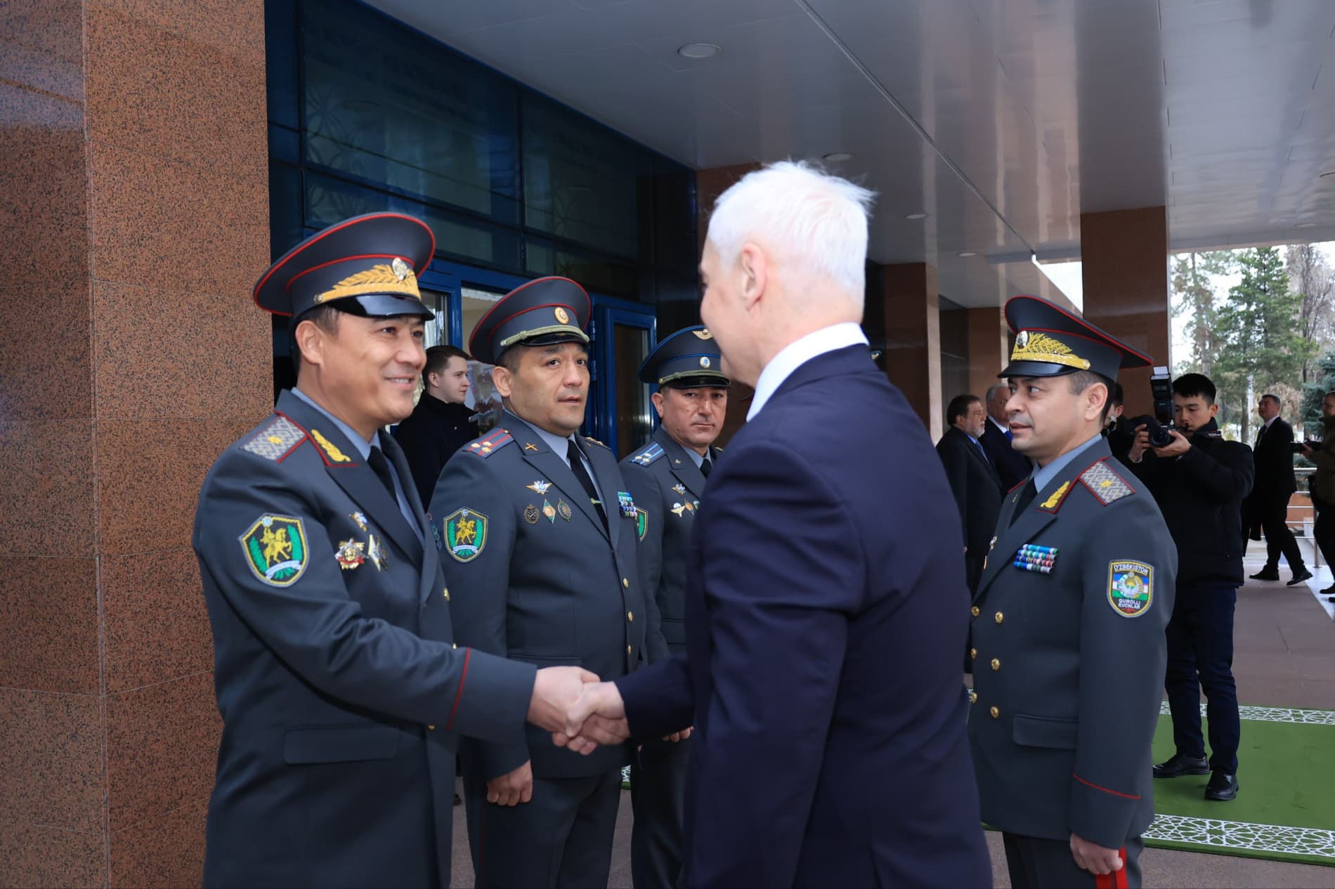 Военная делегация Российской Федерации прибыла с визитом в Узбекистан