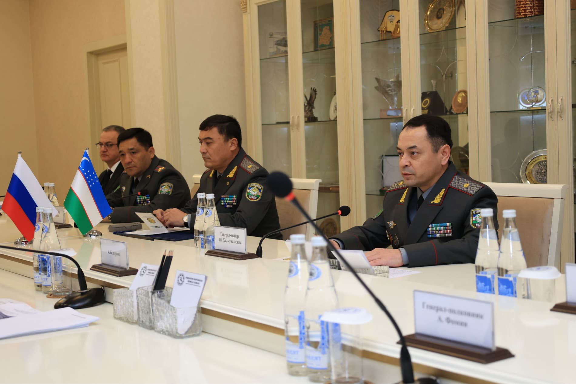 Военная делегация Российской Федерации прибыла с визитом в Узбекистан