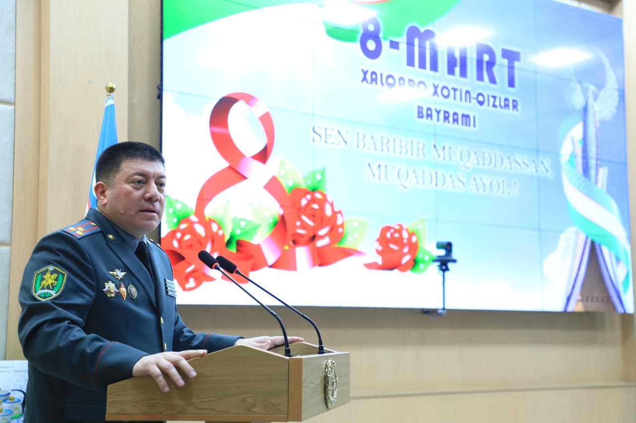 Harbiy okrug va muassasalarda bayram tantanalari o‘tkazildi