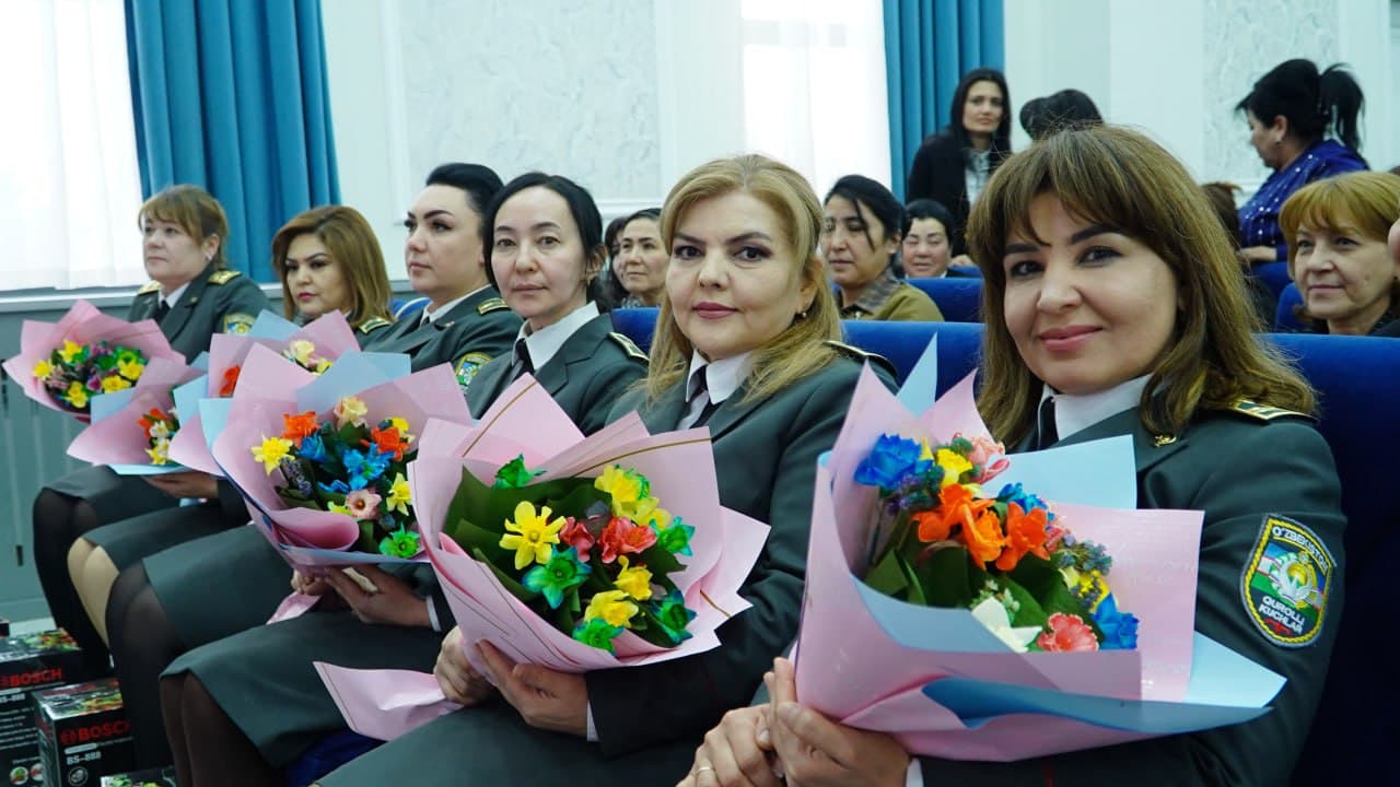 Harbiy okrug va muassasalarda bayram tantanalari o‘tkazildi