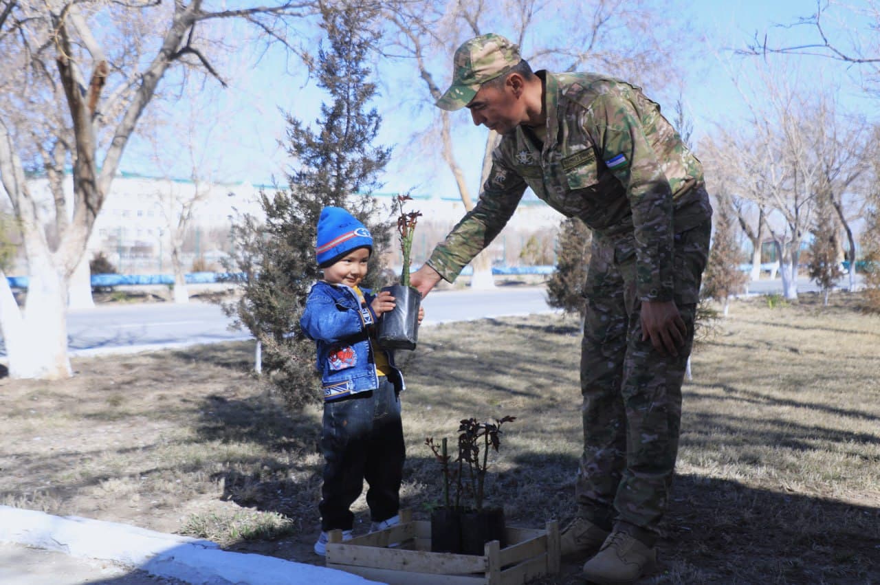 На севере уделяется огромное внимание общенациональному проекту «Зелёное пространство»