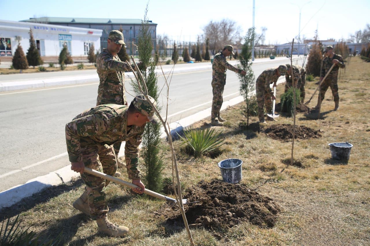 На севере уделяется огромное внимание общенациональному проекту «Зелёное пространство»