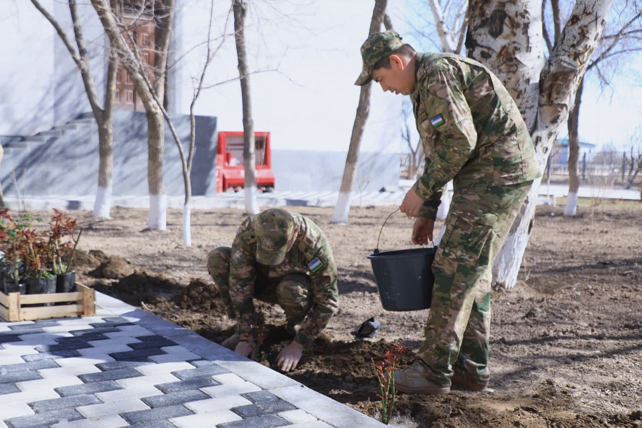 На севере уделяется огромное внимание общенациональному проекту «Зелёное пространство»