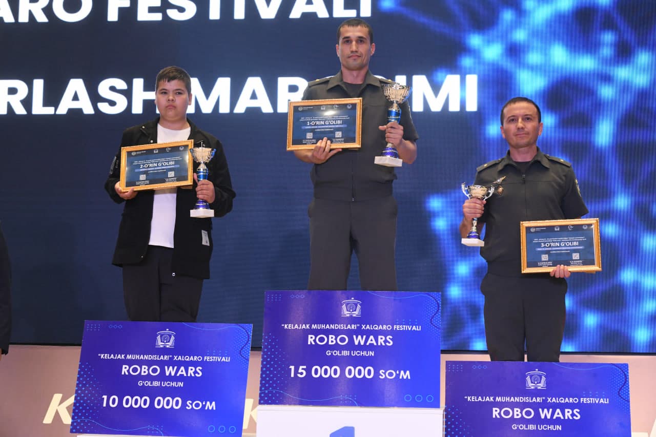 Военнослужащие-инженеры были признаны в рамках международного фестиваля "Инженеры будущего"