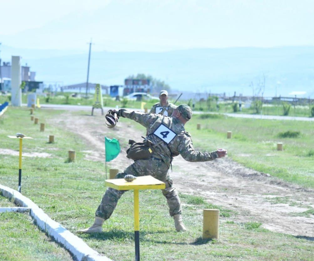 Армейские спортивные соревнования в самом разгаре
