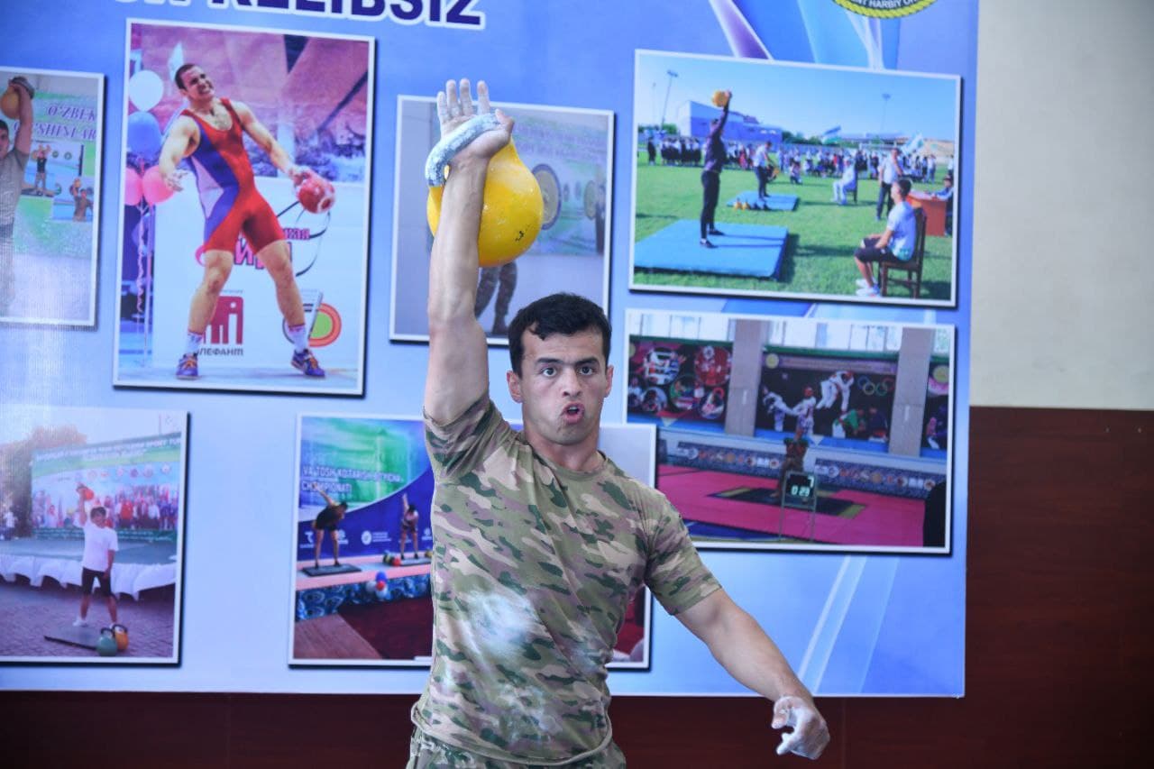 Армейские спортивные соревнования в самом разгаре