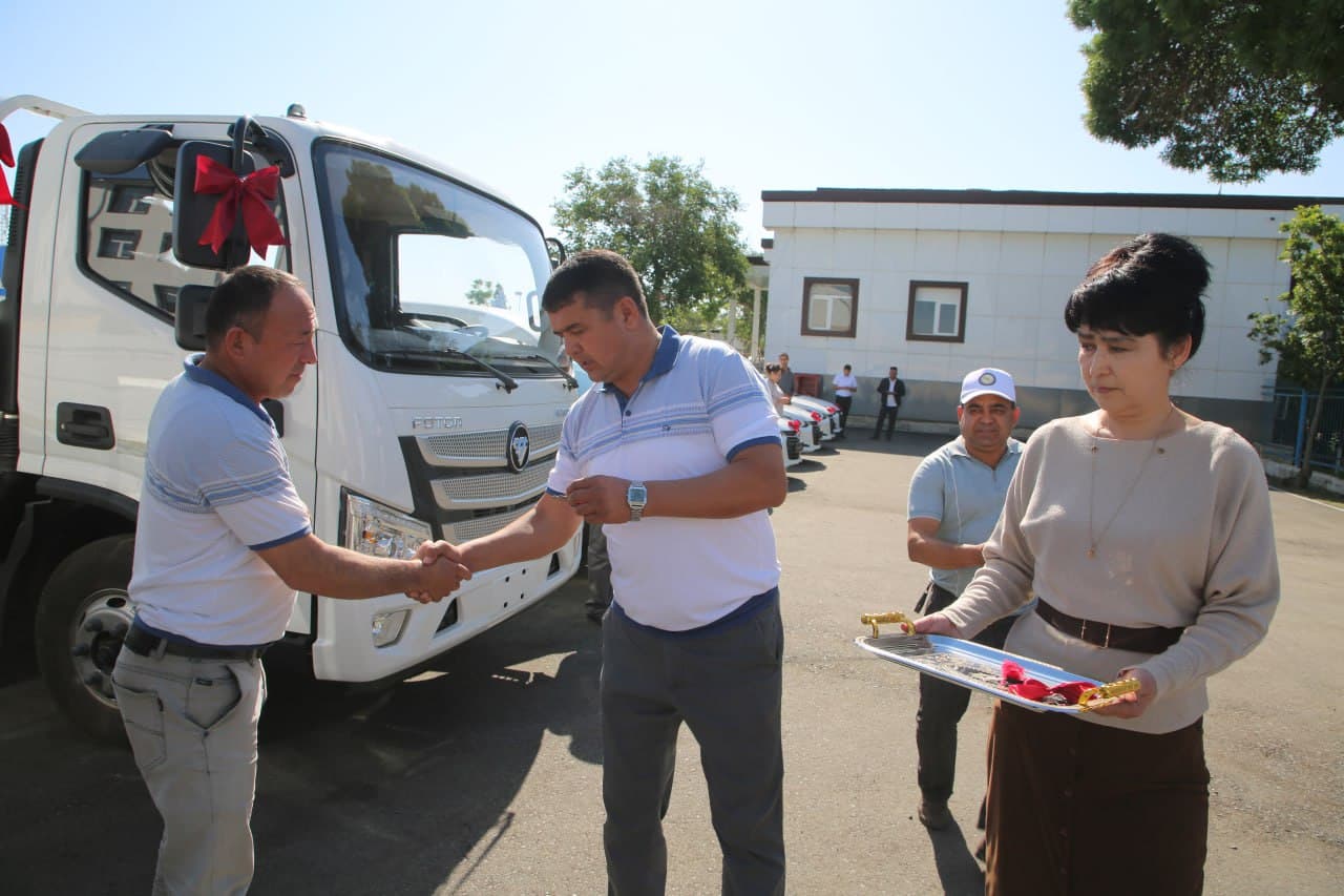 “Vatanparvar” tashkilotining hududiy kengashiga yangi texnikalar topshirildi