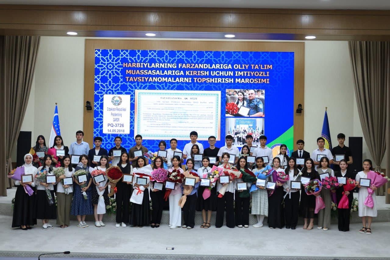 Детям военнослужащих вручены льготные рекомендации