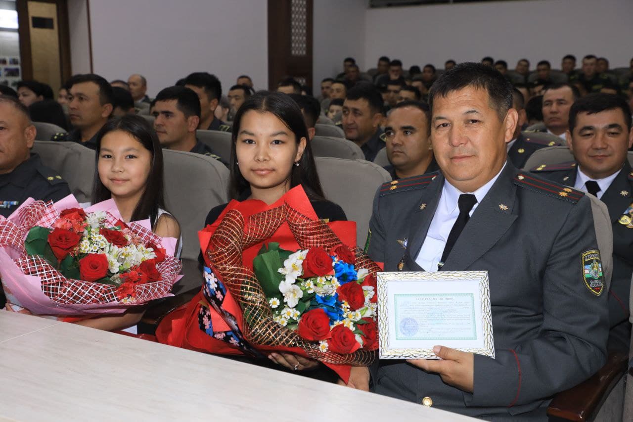 Harbiy xizmatchilarning farzandlariga imtiyozli tavsiyanomalar topshirildi