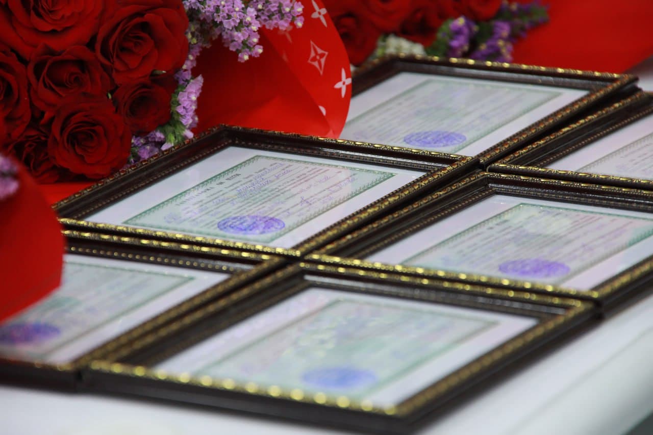 Harbiy xizmatchilarning farzandlariga imtiyozli tavsiyanomalar topshirildi