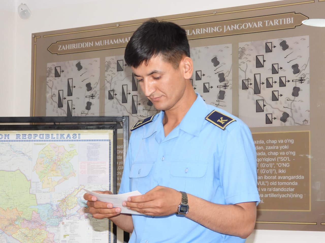 Harbiy aviatsiya instituti kursantlari davlat attestatsiya imtihonlaridan o‘tmoqda