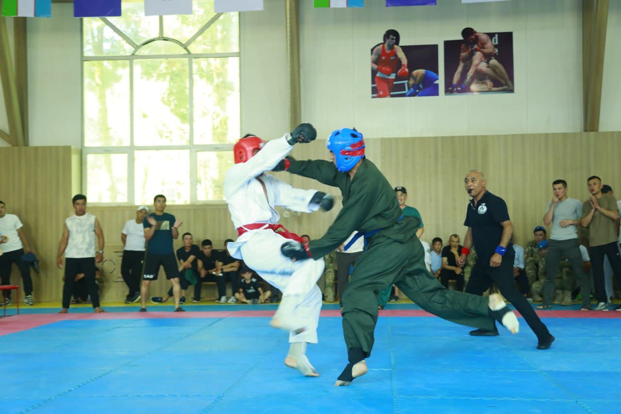 В Восточном военном округе состоялся чемпионат по «Каратэ WKF – Рукопашный бой»