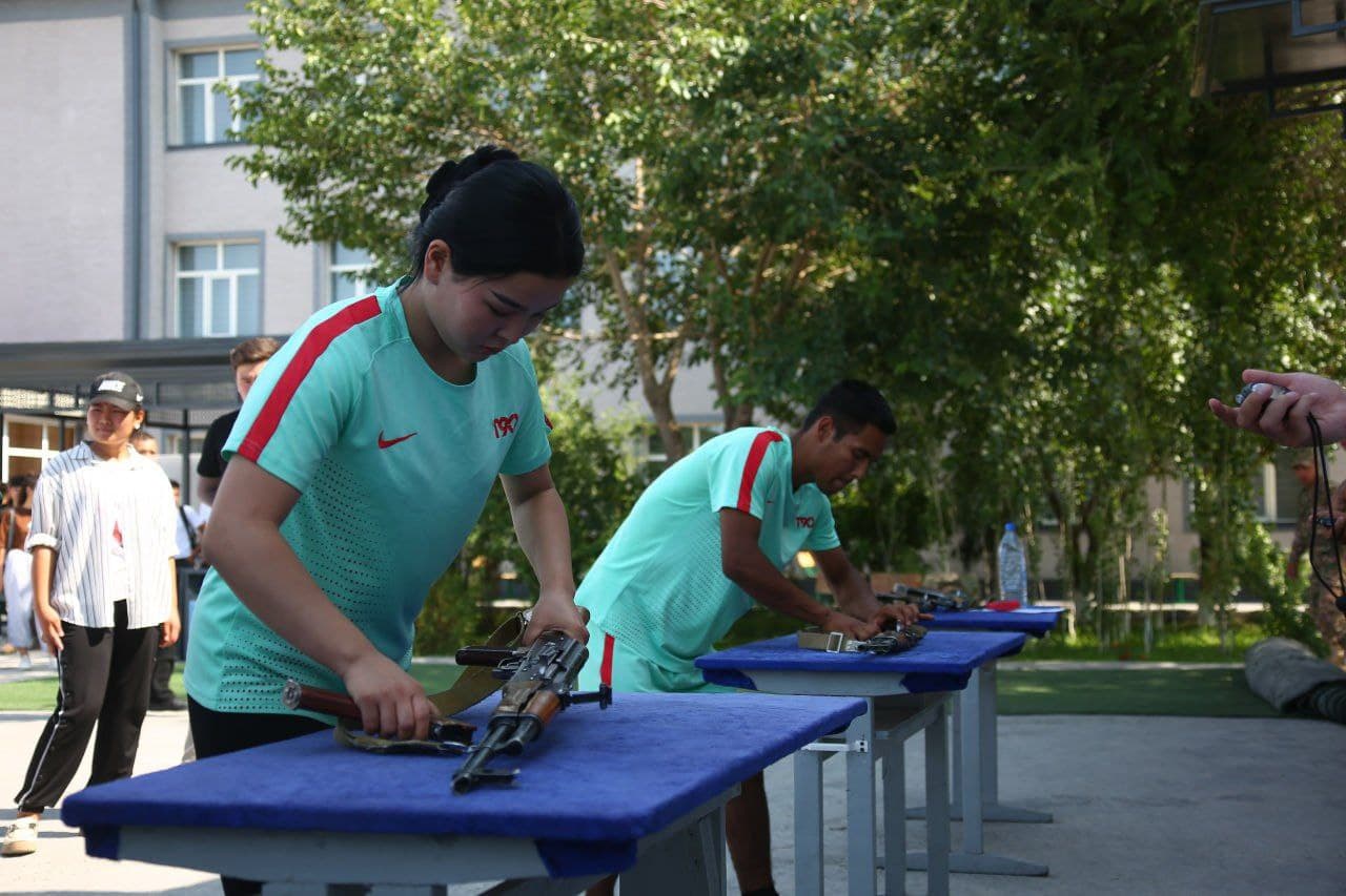 В трёх регионах состоялся очередной этап военно-спортивных соревнований «Шижоат ва ғайрат»