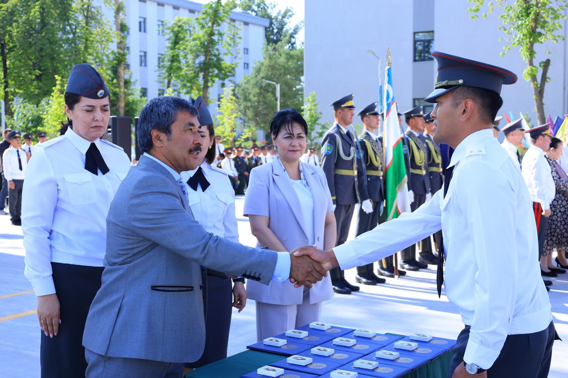 Harbiy tibbiyot akademiyasida bitiruv marosimi boʻlib oʻtdi