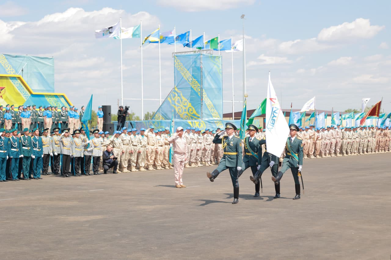 Состоялась церемония открытия XI Международного военно-патриотического сбора «Айбин»