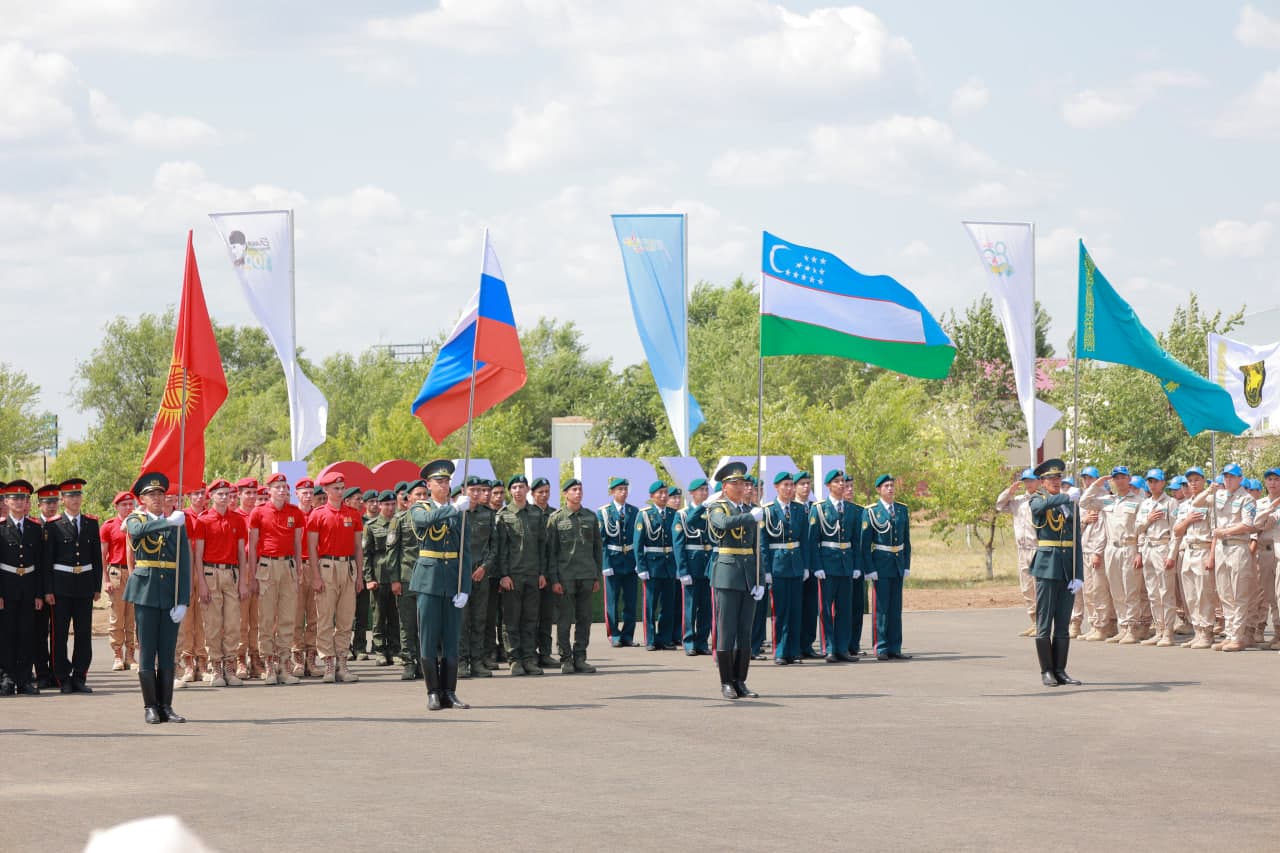 Состоялась церемония открытия XI Международного военно-патриотического сбора «Айбин»