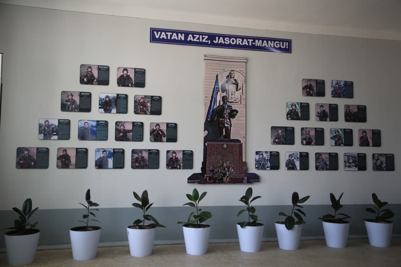 Qashqadaryoda “Jasorat maktabi” foydalanishga topshirildi