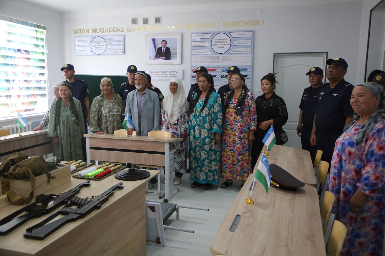 Qashqadaryoda “Jasorat maktabi” foydalanishga topshirildi