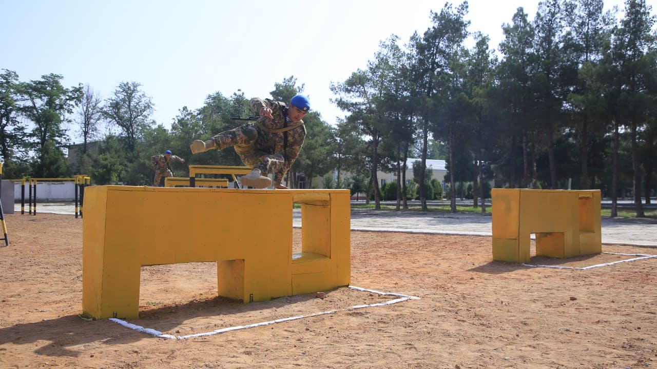 “G‘oyaviy jangchi” ko‘rik-tanlovining Sharqiy harbiy okrug bosqichi bo‘lib o‘tdi