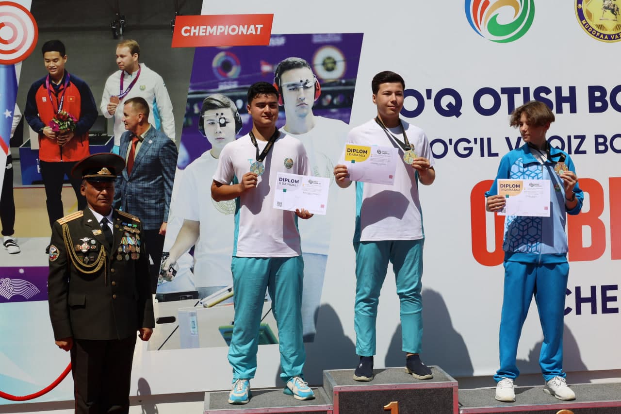 O‘zbekiston chempionatida yosh merganlar kuch sinashdi