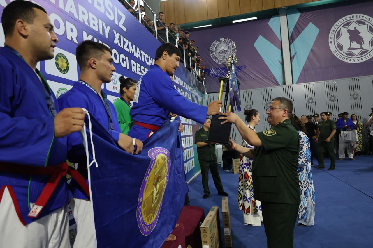 Впервые среди военнослужащих проведён чемпионат по курашу на Кубок прокурора