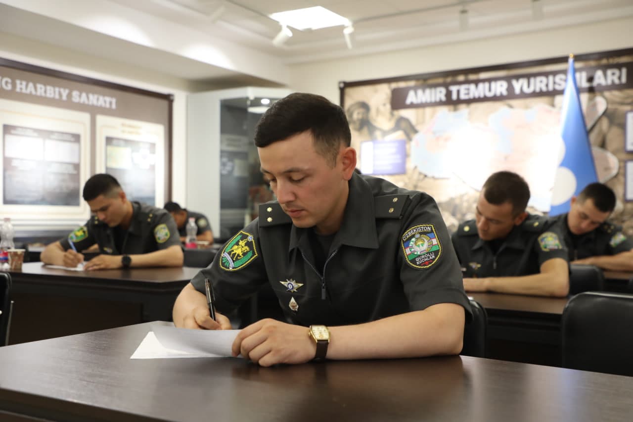 “Eng ilgʻor harbiy psixolog” koʻrik-tanlovining yakuniy bosqichi bo‘lib o‘tdi