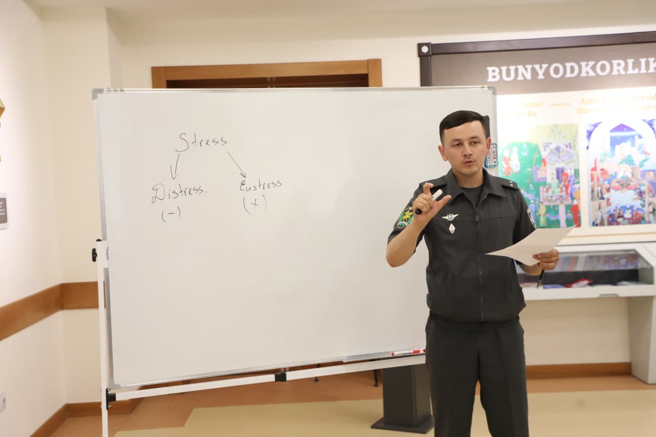 “Eng ilgʻor harbiy psixolog” koʻrik-tanlovining yakuniy bosqichi bo‘lib o‘tdi