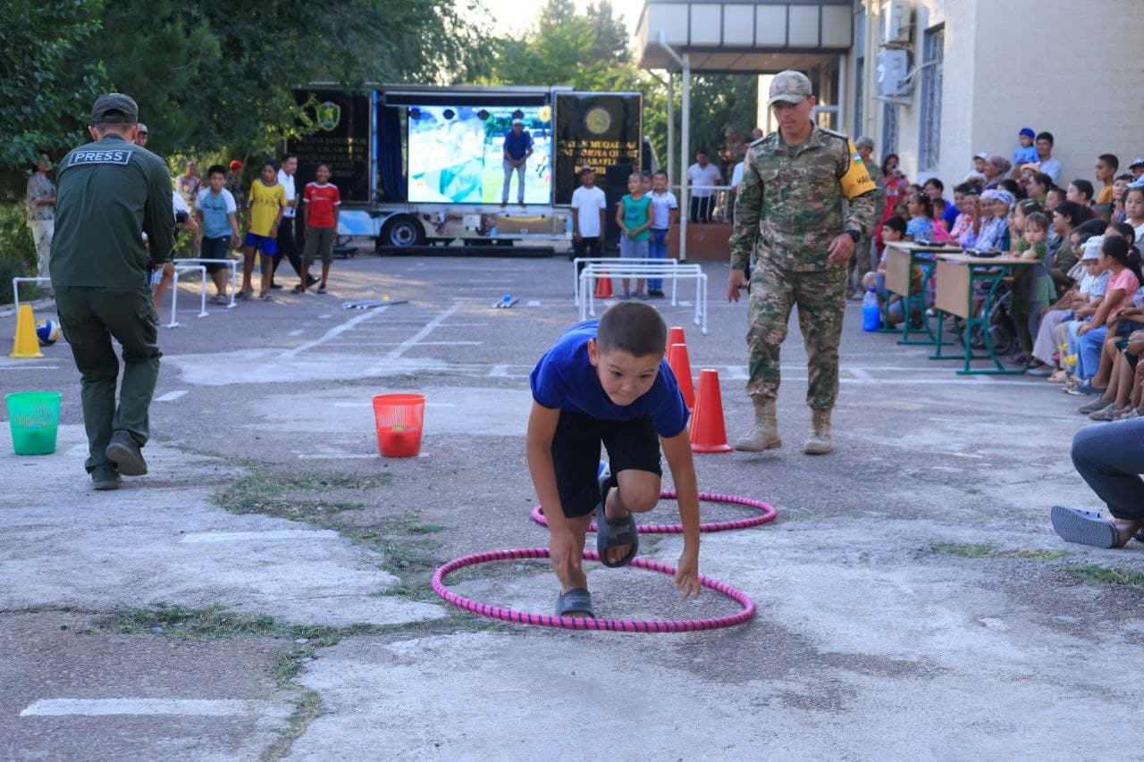 “Chaqmoq trening” harbiy-sport musobaqasi qishloq yoshlarini birdamlikka undadi