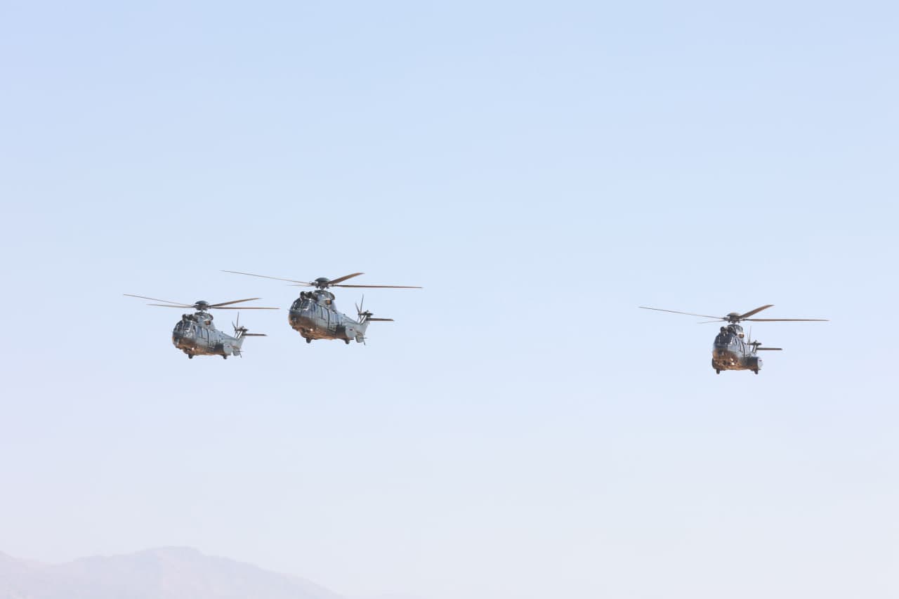 Chirchiqda Havo floti kuni munosabati bilan aviashou tashkil etildi