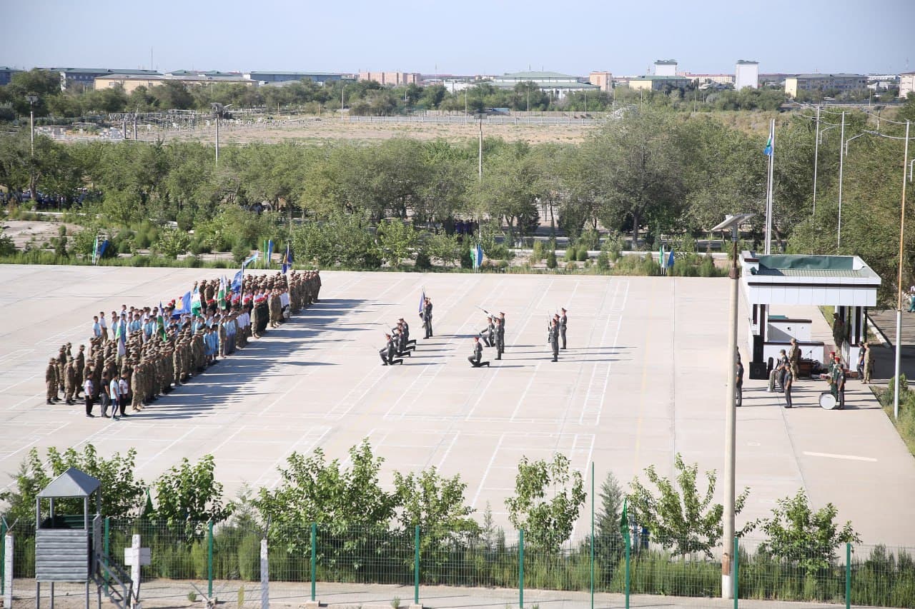 "Jasorat maktabi" o'quv yig'ini ishtirokchilari va askarlar o'rtasida qo‘mondon kubogi uchun sport musobaqalari o‘tkazildi