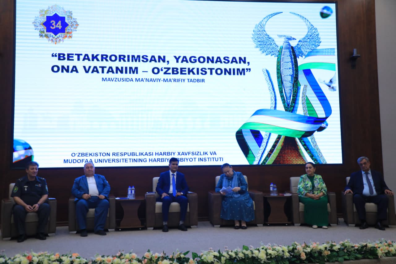 “Betakrorimsan, yagonasan, ona Vatanim – O‘zbekistonim!”