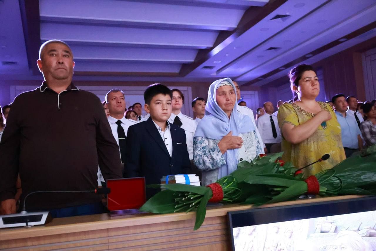 A ceremonial event held at the Ministry of defense