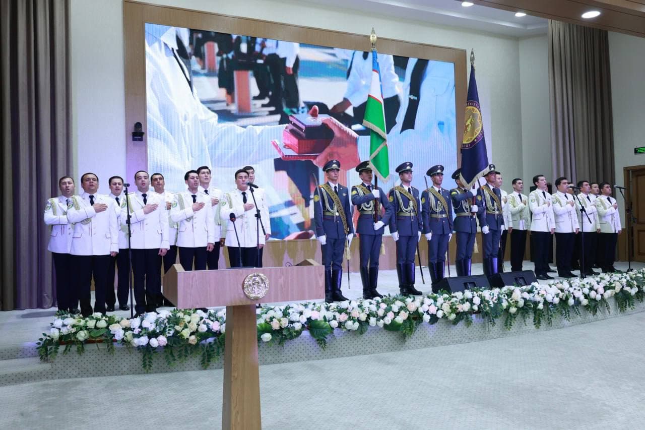 A ceremonial event held at the Ministry of defense