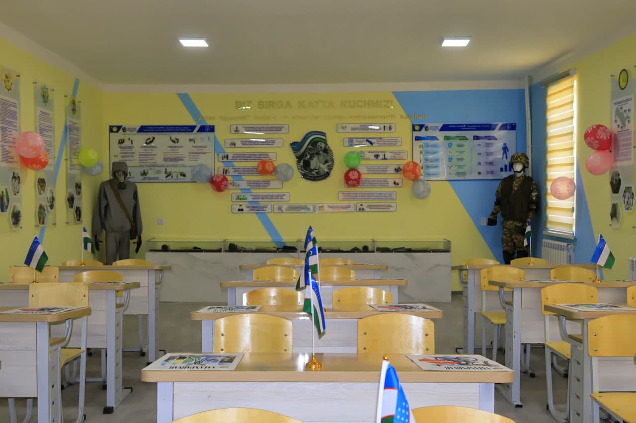 Yoshlar uchun jasorat maskani – chaqiruvga qadar boshlang‘ich tayyorgarlik sinfi foydalanishga topshirildi