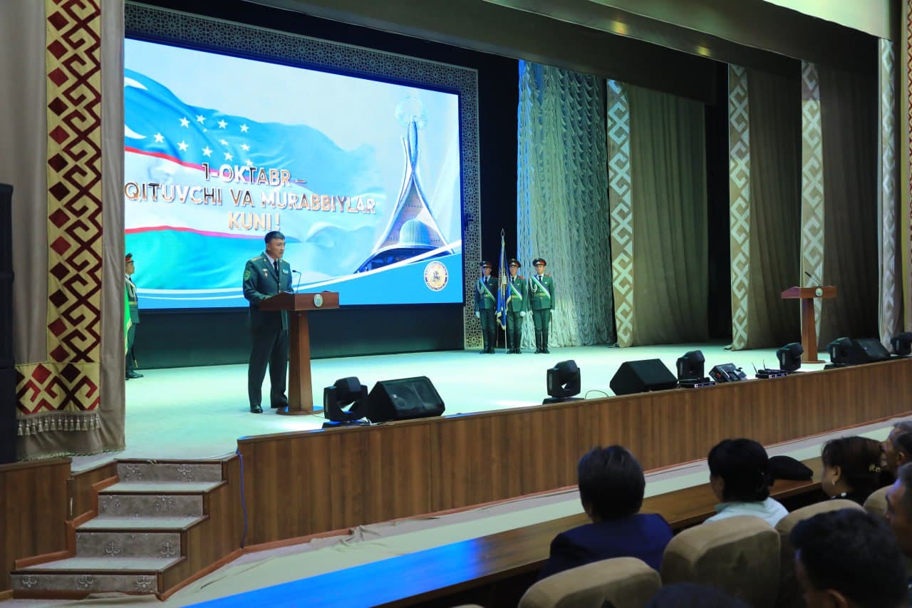 Ustozlar sharafi – xalq ehtiromi