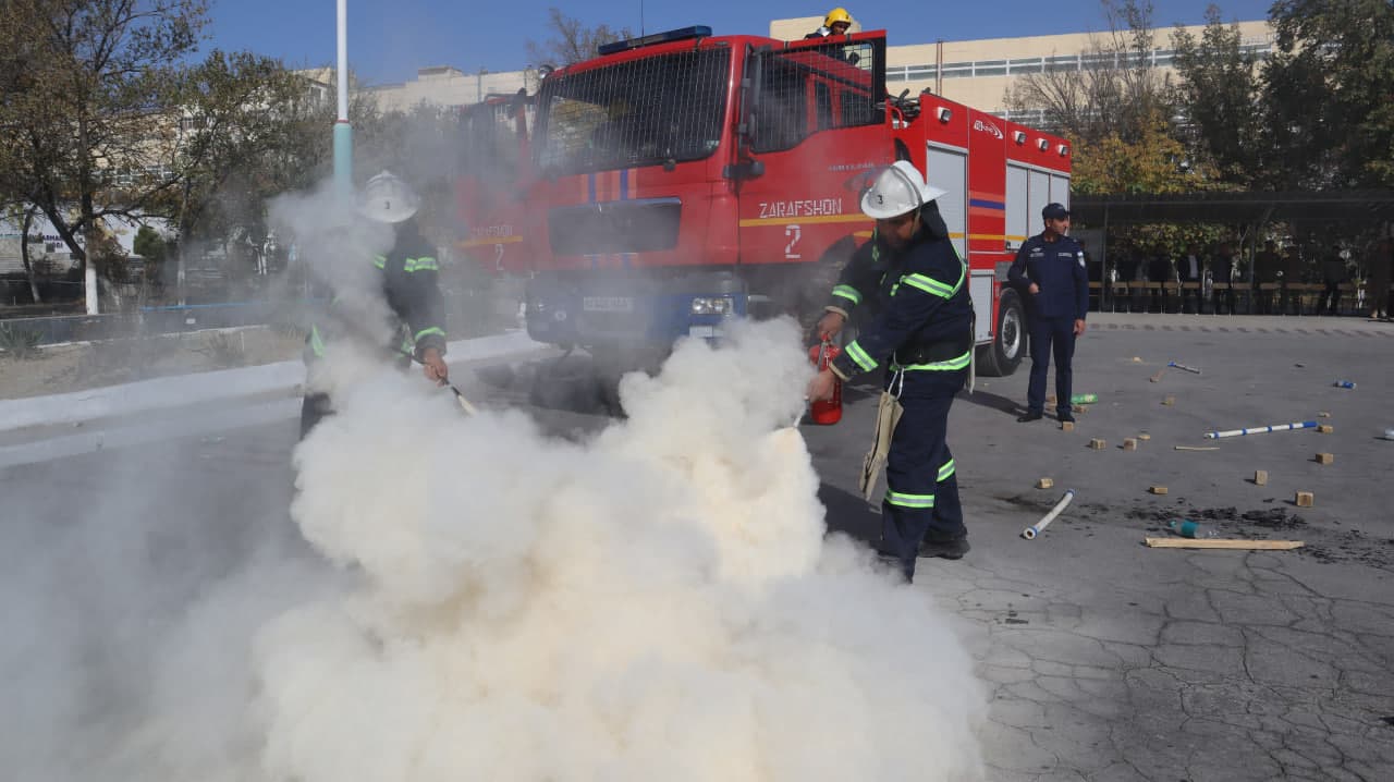 Navoiy viloyatida maxsus-taktik o‘quv mashg‘uloti o‘tkazildi