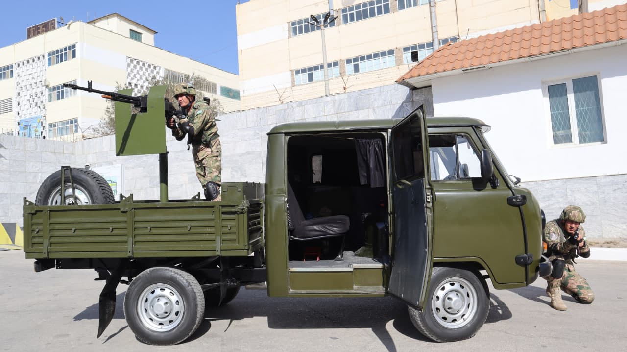 Navoiy viloyatida maxsus-taktik o‘quv mashg‘uloti o‘tkazildi