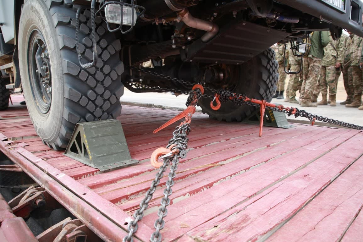 Harbiy texnikalarni temiryo‘l transportida tashish bo‘yicha mashg‘ulot o‘tkazildi