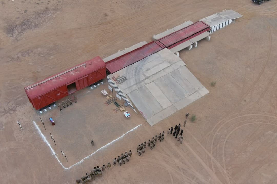 Harbiy texnikalarni temiryo‘l transportida tashish bo‘yicha mashg‘ulot o‘tkazildi