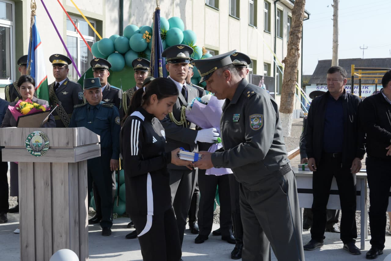 Sirdaryo tumanida “Jasorat maktabi” tantanali ravishda ochildi
