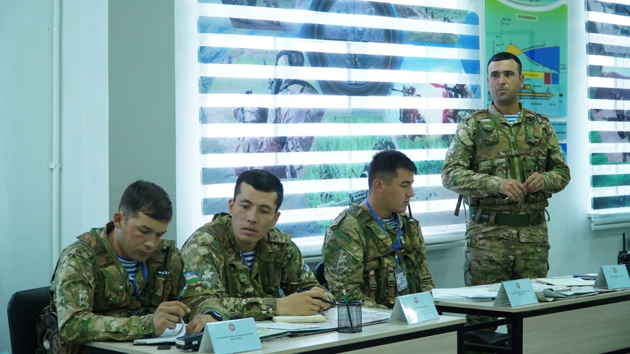 Farg‘ona garnizonida batalyon taktik o‘quvi o‘tkazildi