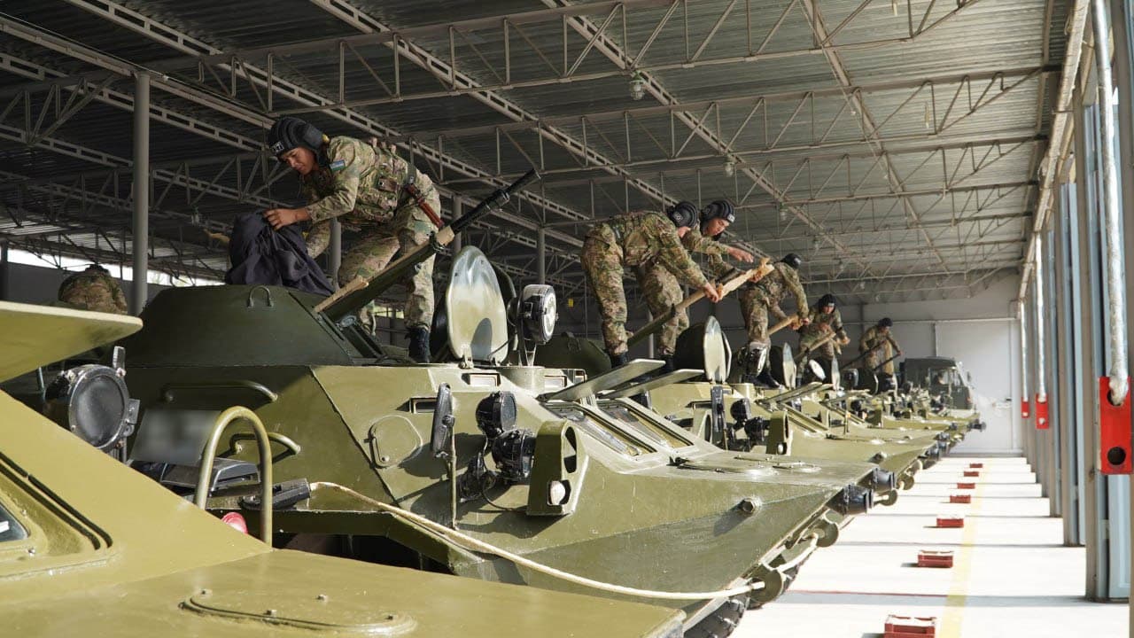 Farg‘ona garnizonida batalyon taktik o‘quvi o‘tkazildi