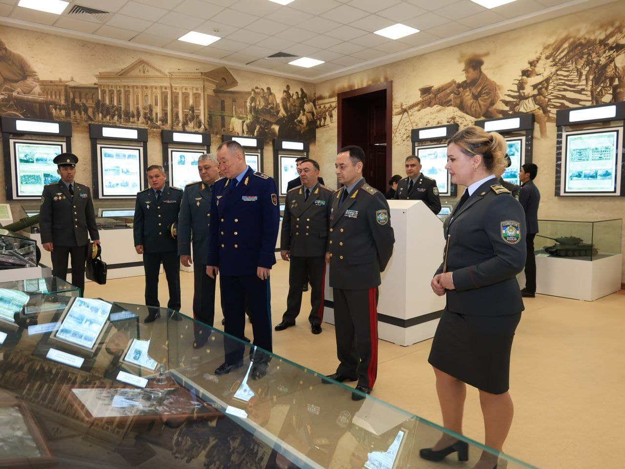 Qozog‘iston harbiy delegatsiyasi O‘zbekistonga tashrif buyurdi