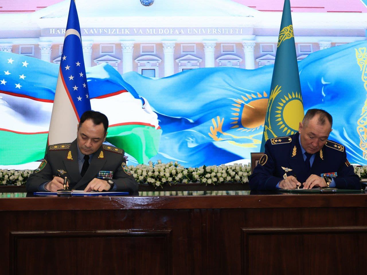 Qozog‘iston harbiy delegatsiyasi O‘zbekistonga tashrif buyurdi