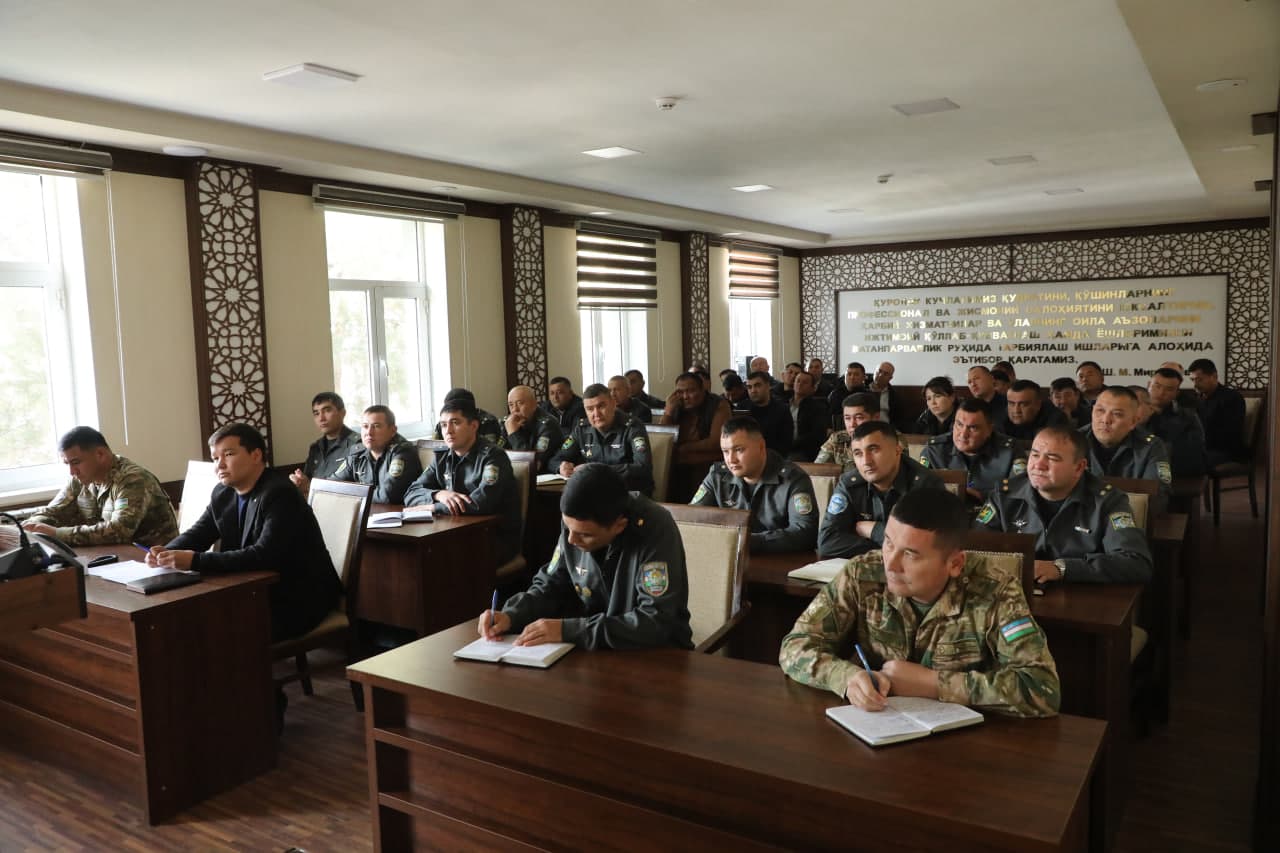 Mudofaa tizimida korrupsiyaga qarshi kurash bo‘yicha profilaktik tadbirlar o‘tkazildi