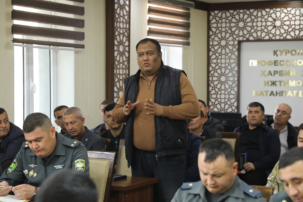 Mudofaa tizimida korrupsiyaga qarshi kurash bo‘yicha profilaktik tadbirlar o‘tkazildi