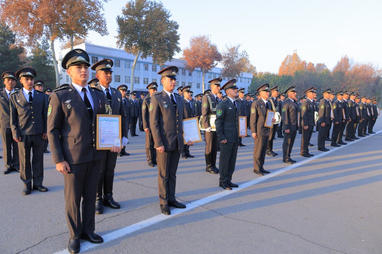 Serjantlar tayyorlash oliy maktabida bitiruv marosimi tantanali tarzda o‘tkazildi