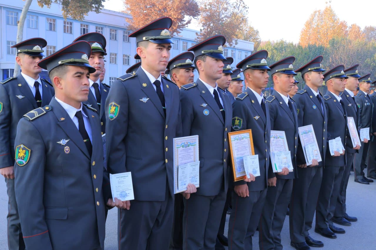 Serjantlar tayyorlash oliy maktabida bitiruv marosimi tantanali tarzda o‘tkazildi
