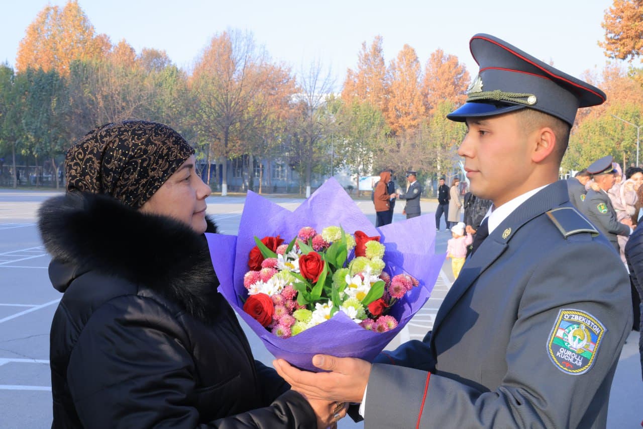 Serjantlar tayyorlash oliy maktabida bitiruv marosimi tantanali tarzda o‘tkazildi